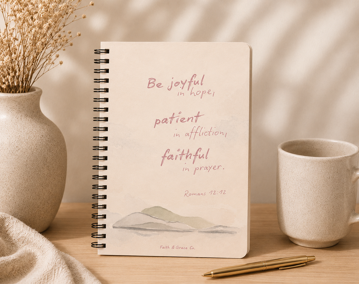 Faith & Grace Notebook