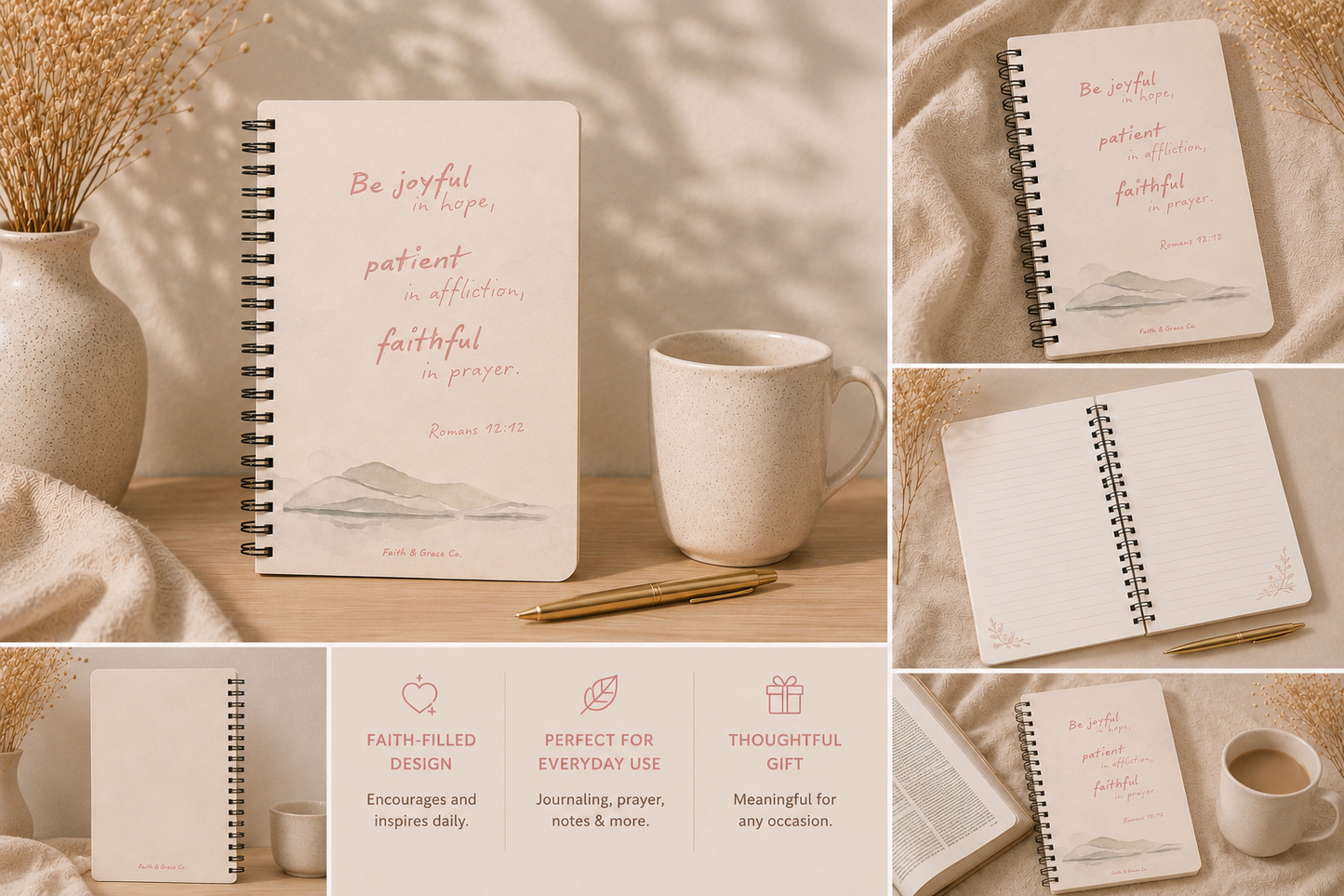 Faith & Grace Notebook